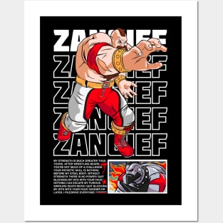 Zangief Posters and Art